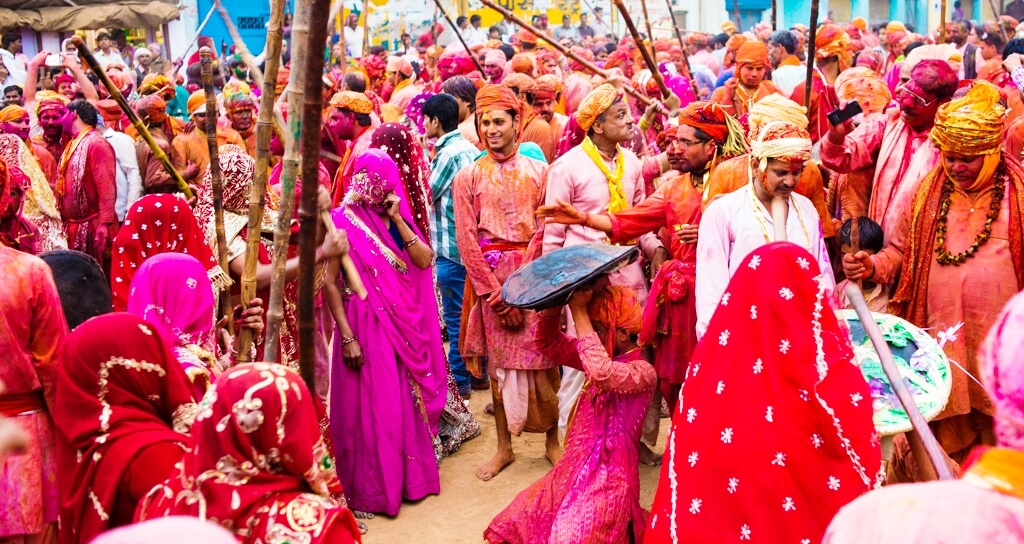 Holi at Vrindavan